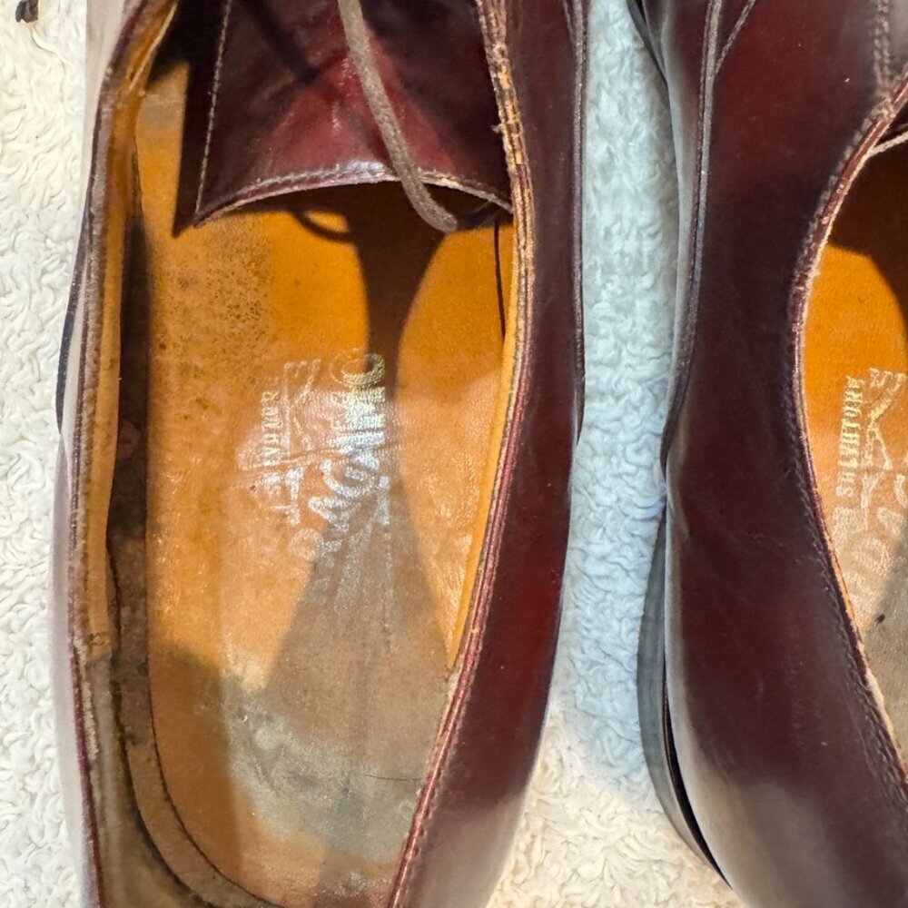 Salvatore Ferragamo Men's  Lace Up Oxfords Size 10 - Picture 4 of 13